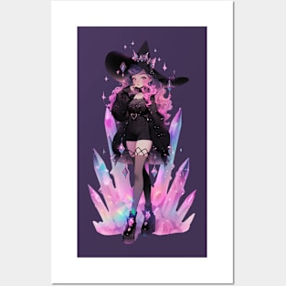 Crystal Witch Posters and Art